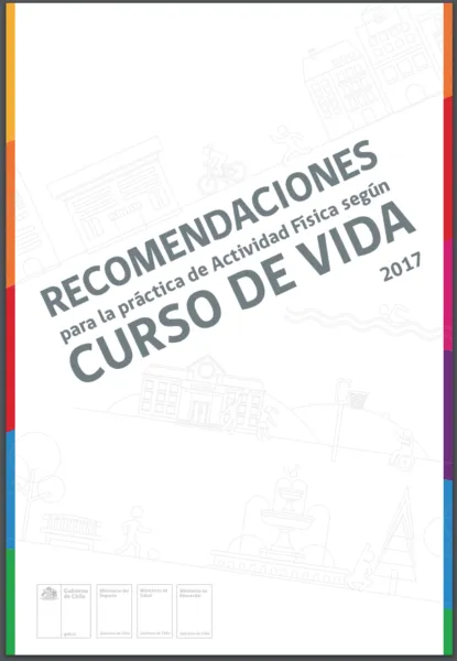 Recomendaciones de actividad fisica por rango etario Kineed.org para guía clínica de kinesiología y fisioterapia