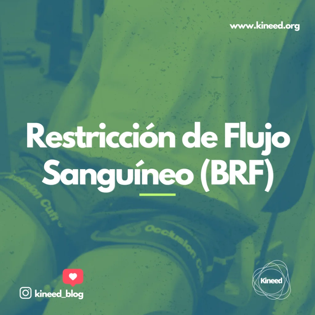 Restricción del flujo sanguíneo en kinesiología