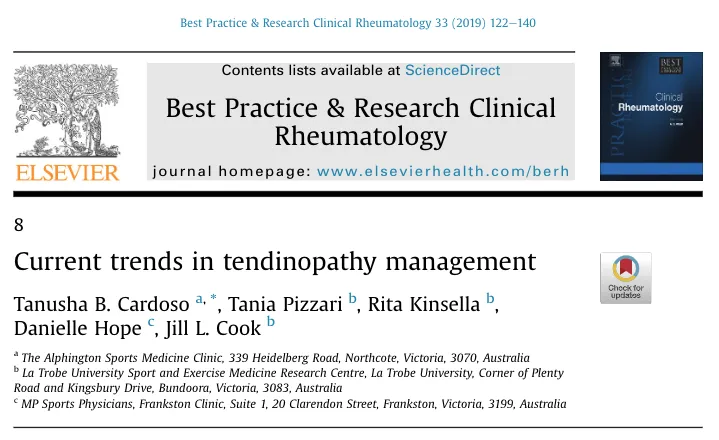 Tendinitis