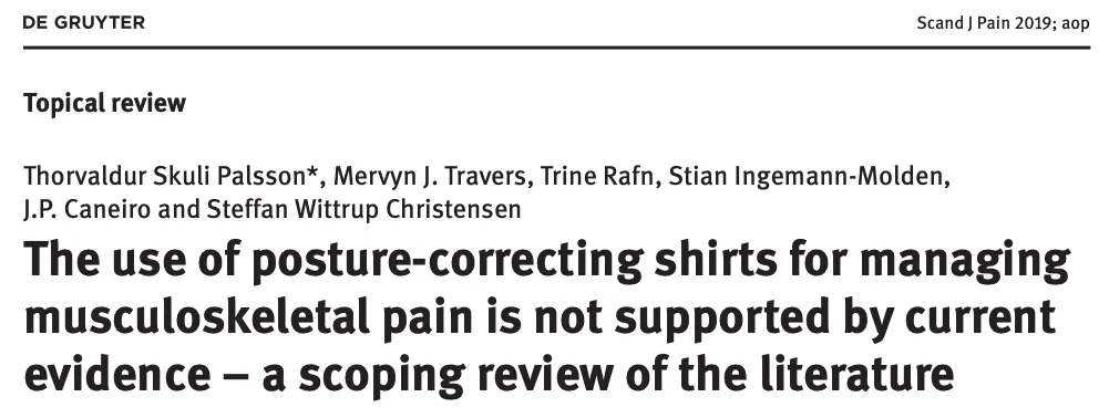 postural correctors
