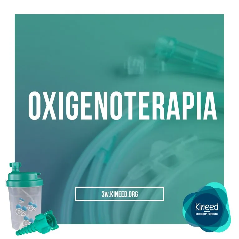 oxigenoterapia fisioterapia y kinesiología Kineed