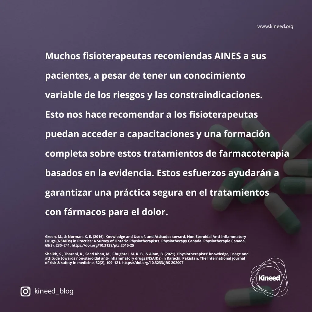 prescripción de medicamentos por kinesiólogos