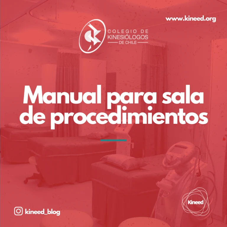 Manual sala de procedimientos kinesiología