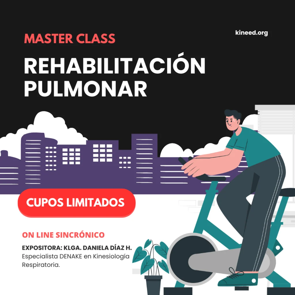 Alert relacionado con Master Class Rehabilitación Pulmonar en kinesiología y fisioterapia