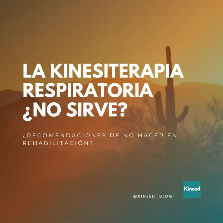 Prácticas que deben evitarse en rehabilitación respiratoria