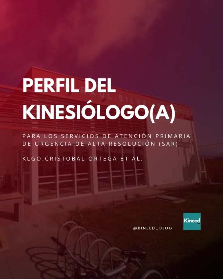 Perfil del kinesiólogo en servicios de rehabilitación respiratoria (SAR)