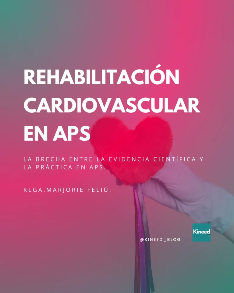 Rehabilitación cardiovascular en aps