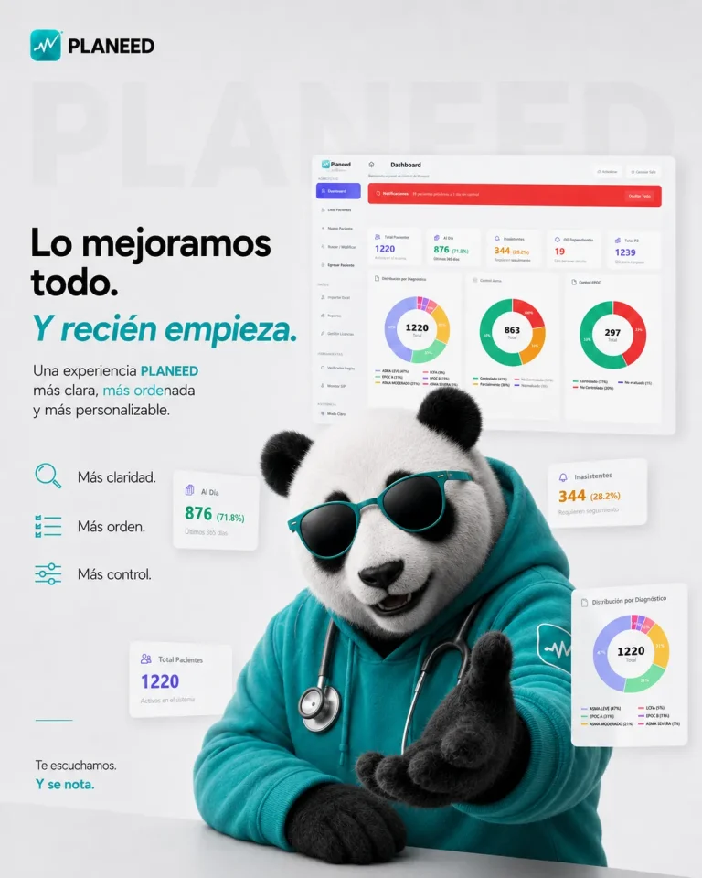 PLANEED de Kineed para gestionar programas respiratorios