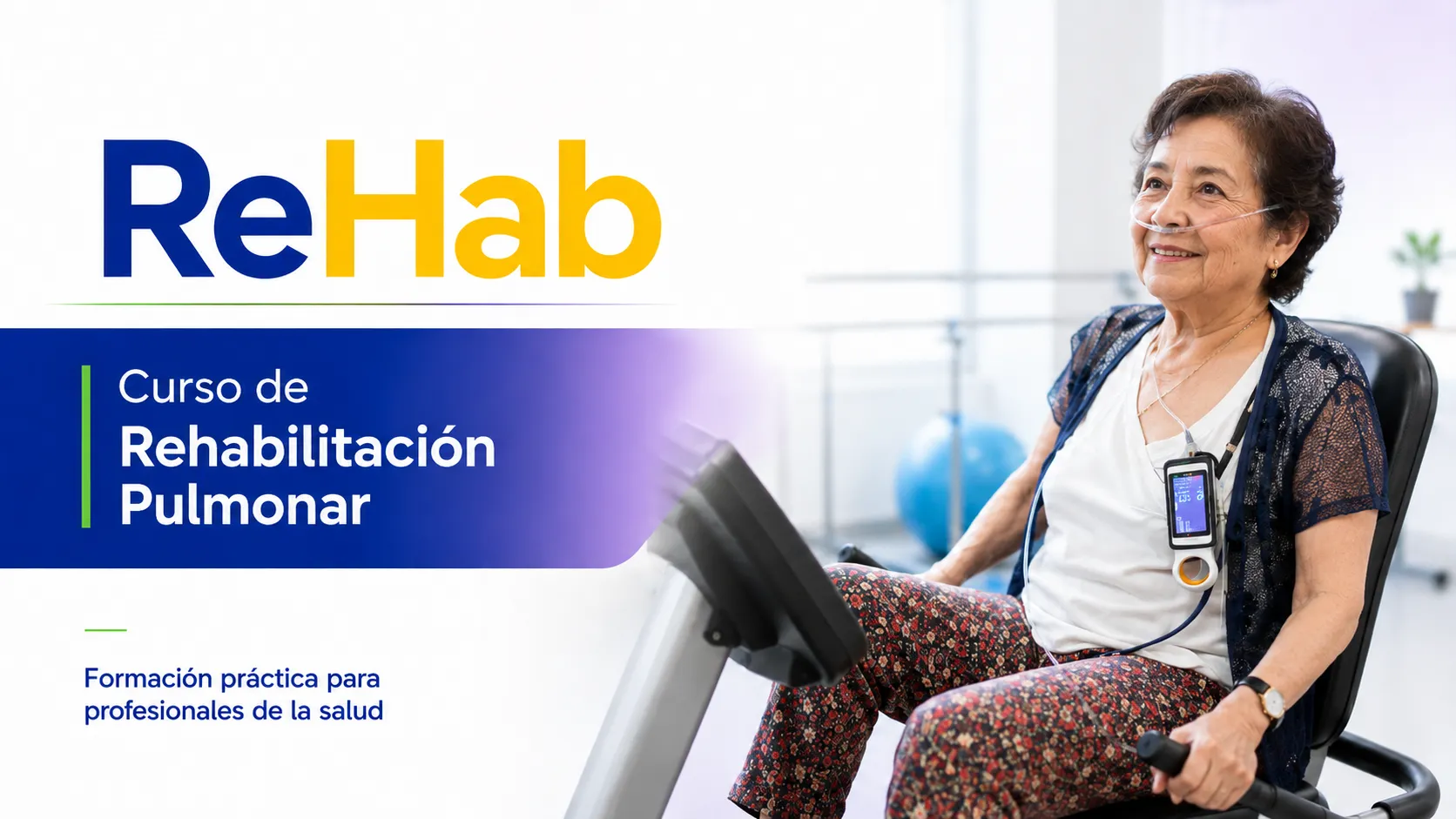 Curso de rehabilitación pulmonar de PhysioLung para profesionales de la salud